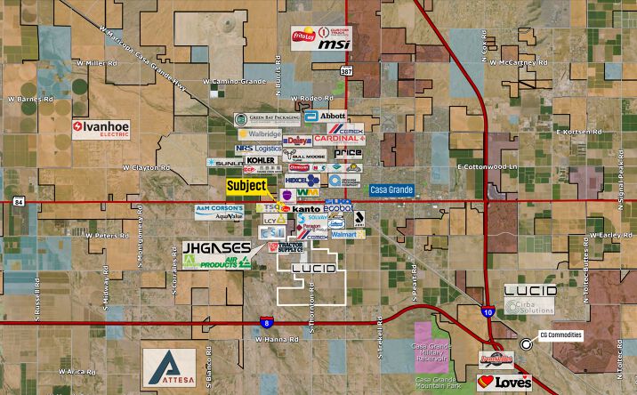 Pictures of Land property located at SEC Hwy 84 & Burris Road, Casa Grande, AZ, USA, Casa Grande, AZ 85142 for sales - image #1