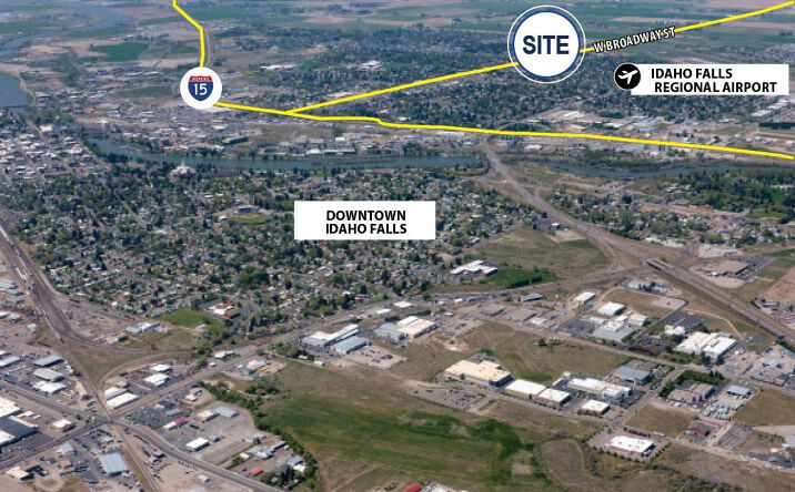 Pictures of Land property located at 3261 W Broadway, Idaho Falls, ID 83402 for sales - image #1