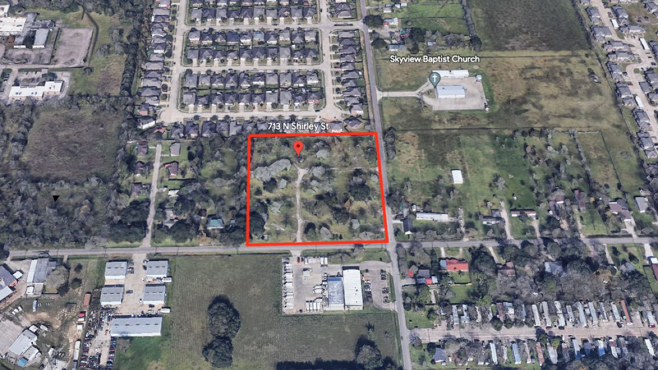 Pictures of Land property located at 713 N Shirley St, Alvin, TX 77511