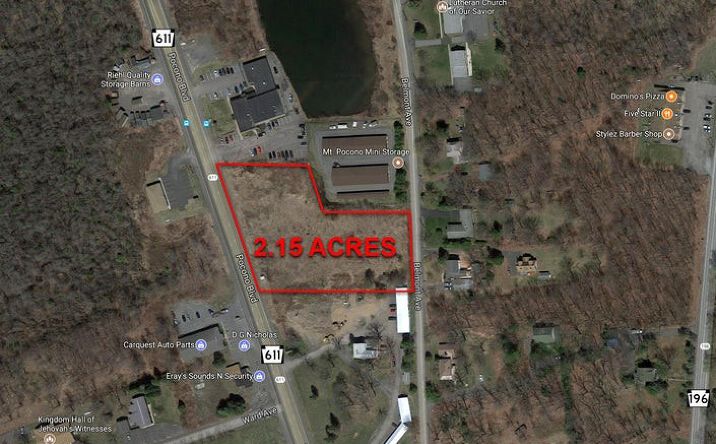 Pictures of Land property located at PA-611, Mt Pocono, PA 18344 for sales - image #1