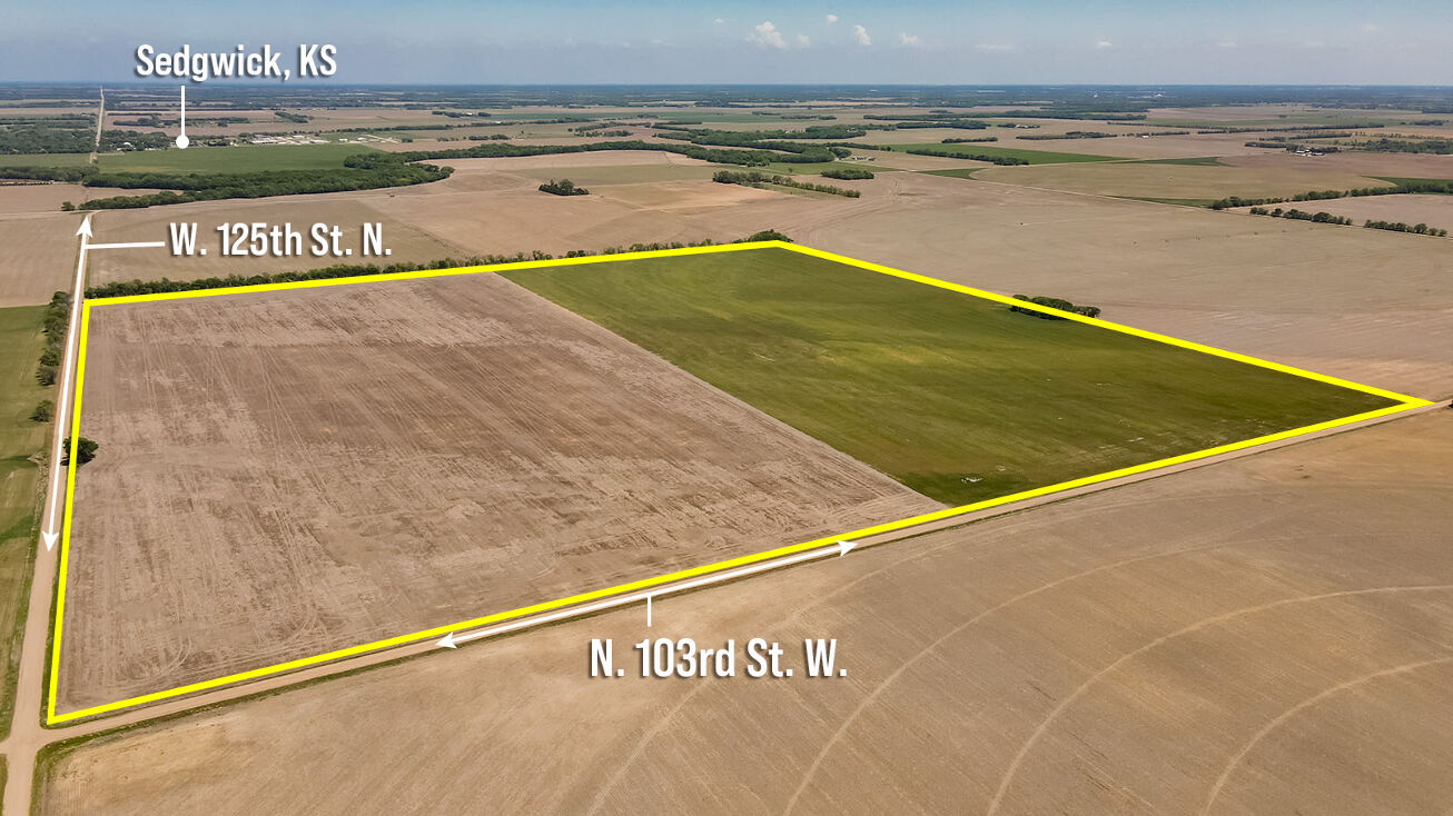 W 125th St N, Sedgwick, KS 67135 Land for Sale (Harvey County