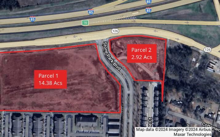Pictures of Land property located at I-85 at Exit 16, Waugh, Pike Road, Montgomery, AL 36117 for sales - image #1