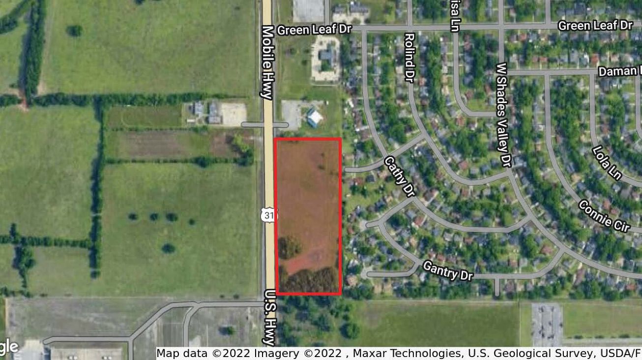 Mobile Highway at Green Leaf Drive, Montgomery, AL 36108