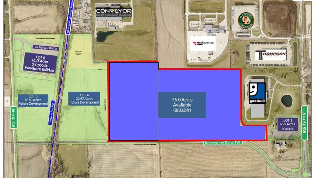 Lot 1 Innovation Drive SW, Cedar Rapids, IA 52404