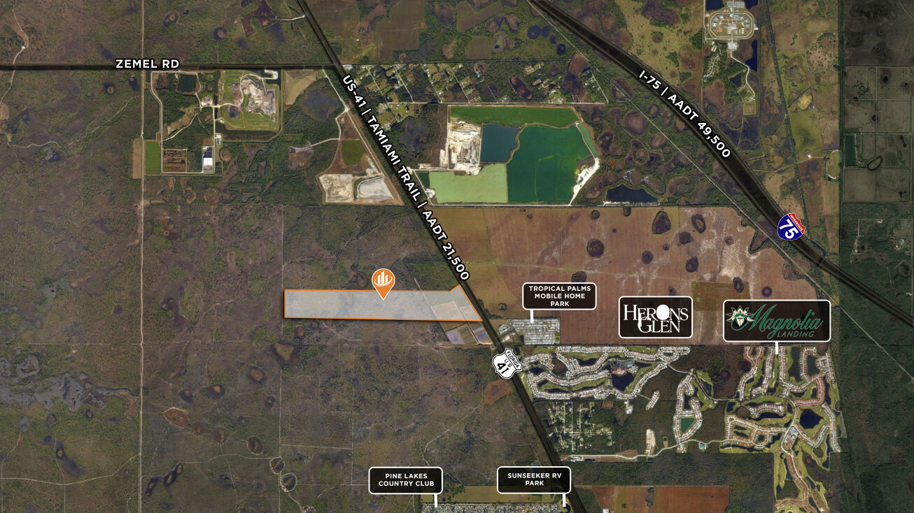 16901 Tamiami Trail, Punta Gorda, FL 33955 Land for Sale 200 Acres