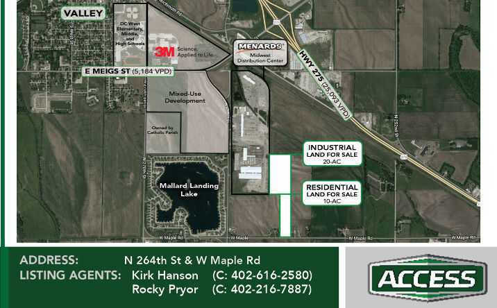 Pictures of Land property located at 26102 W Maple Rd, Waterloo, NE 68069 for sales - image #1