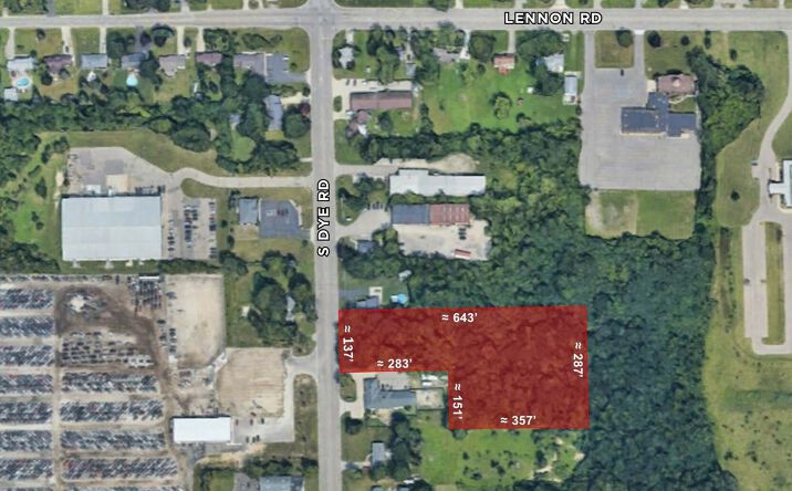 Pictures of Land property located at S Dye Rd, Flint, MI 48507 for sales - image #1