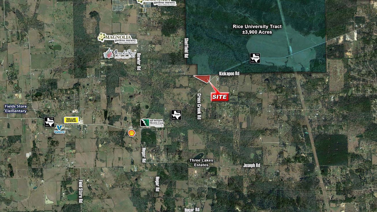 FM1488 & Sheffield Rd, Hockley, TX 77382 Land for Sale FM1488