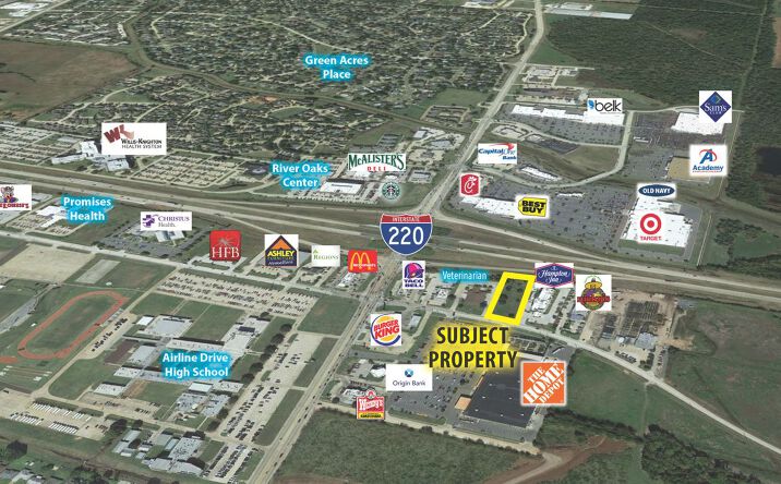 Pictures of Land property located at Viking Dr, Bossier City, LA 71111 for sales - image #1