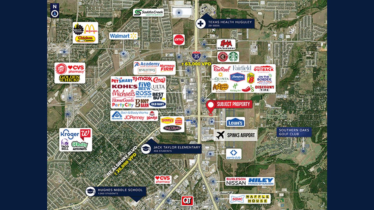 253 E Alsbury Blvd, Burleson, TX 76028 Land for Sale Commercial