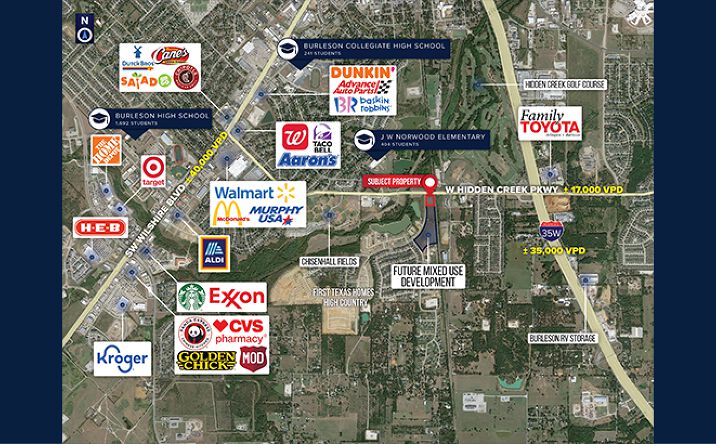 Pictures of Land property located at 951 Hidden Vistas Blvd, Burleson, TX 76028 for sales - image #1