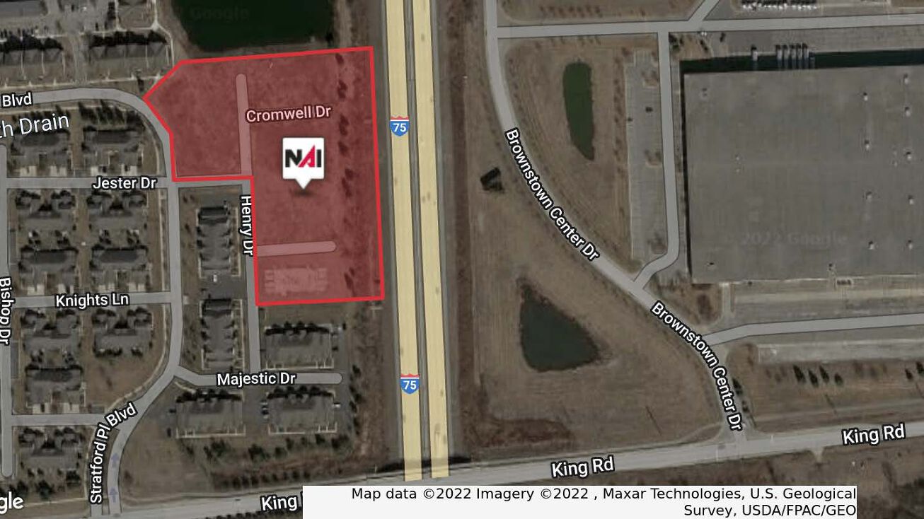 King Rd and I75, Brownstown, MI 48183