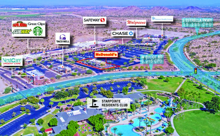 Pictures of Retail property located at 17640 W Elliot Road, Goodyear, AZ 85338 for comps - image #1