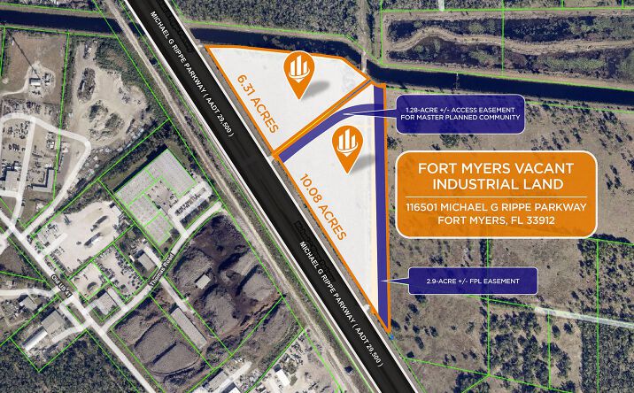 Pictures of Land property located at 16501 Michael G. Rippe Pkwy, Fort Myers, FL 33912 for sales - image #1