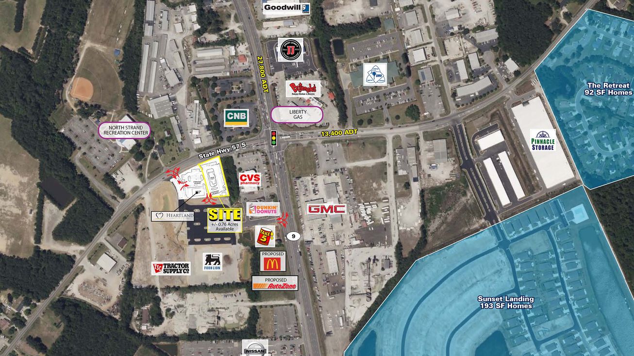 Hwy 9 & Hwy 57 S, Little River, SC 29566