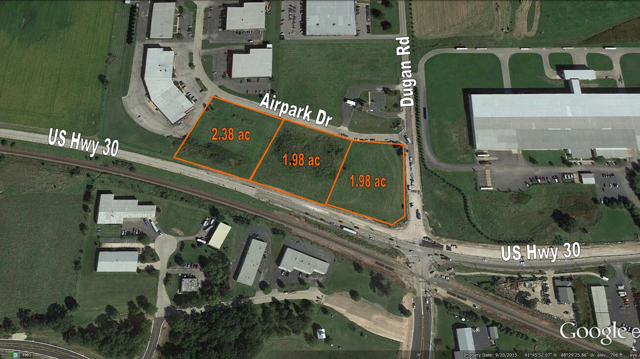 US 30 & Dugan Road, Sugar Grove IL, Sugar Grove, IL 60554 Land for