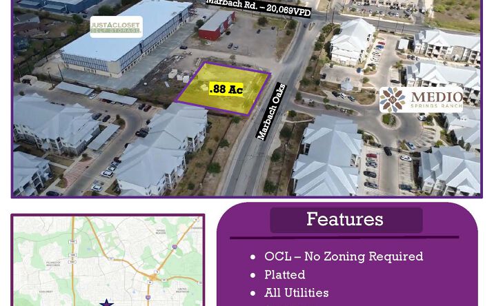 Pictures of Land property located at 1530 Marbach Oaks, San Antonio, TX 78245 for sales - image #1