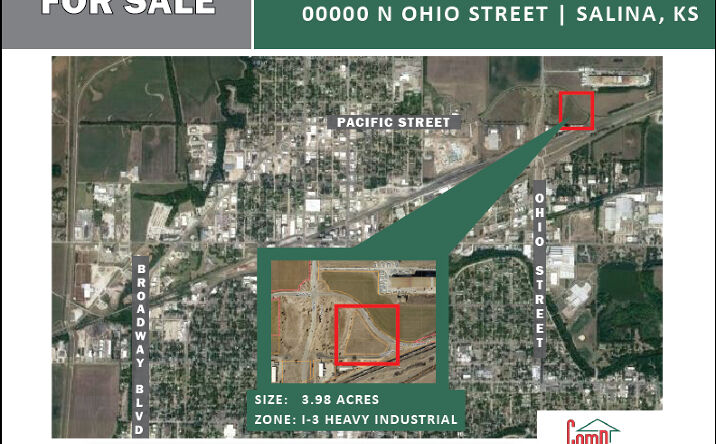 Pictures of Land property located at 1135 E Pacific Ave, New Cambria, KS 67470 for sales - image #1