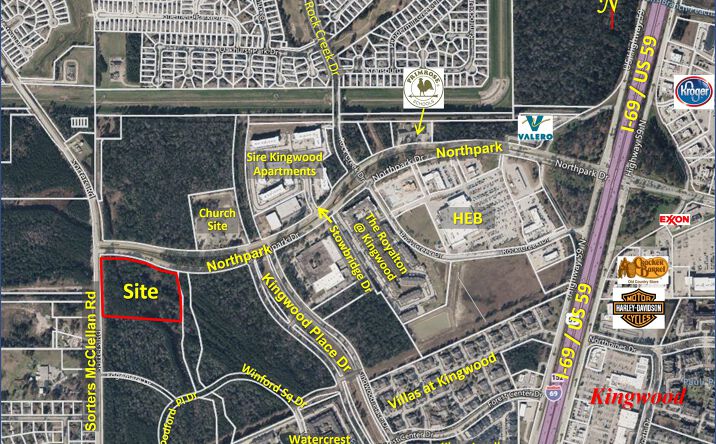 Pictures of Land property located at Northpark Dr@ Sorters McClellan Rd, Houston, TX 77339 for sales - image #1