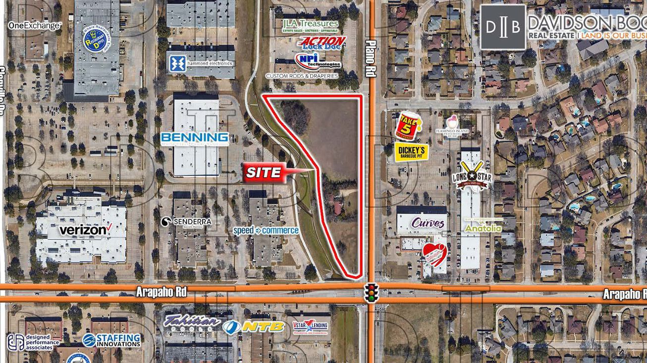 NWC ARAPAHO RD. & PLANO RD, Richardson, TX 75081 Land for Sale