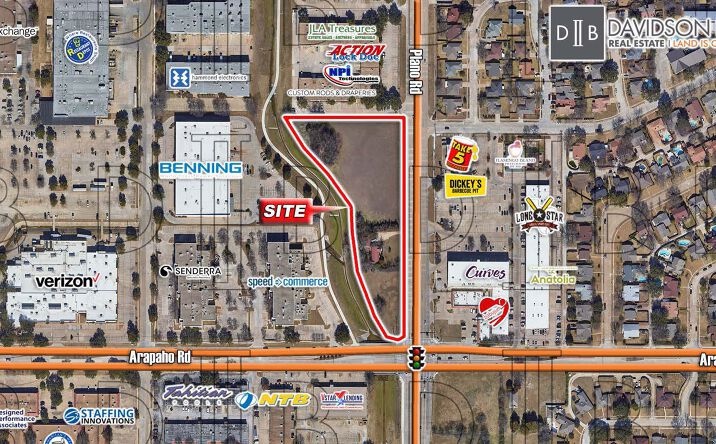 Pictures of Land property located at NWC - ARAPAHO RD. & PLANO RD, Richardson, TX 75081 for sales - image #1