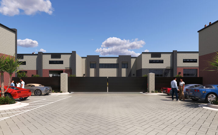 Pictures of Industrial, Mixed Use property located at The Stack Auto Lofts, 1150 E Larson Ln, Henderson, NV 89044 for sales - image #1