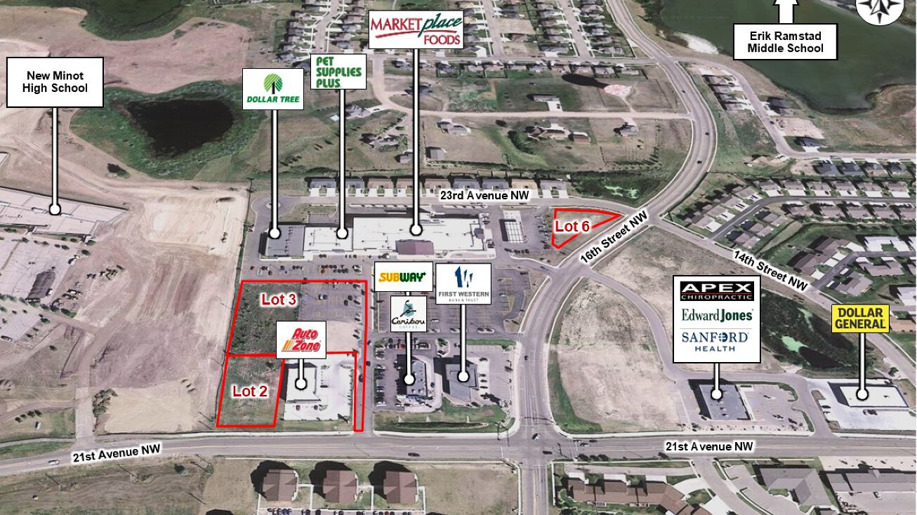 21st Ave NW, Minot, ND 58703 Land for Sale Market at North Hill Lots