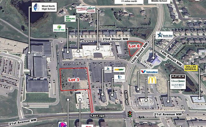 Pictures of Land property located at 21st Ave NW, Minot, ND 58703 for sales - image #1