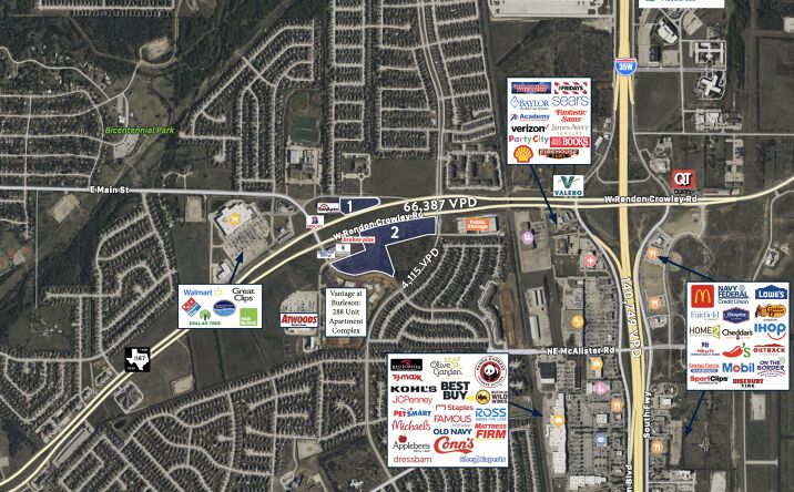 Pictures of Land property located at 599 W Rendon Crowley Rd, Crowley, TX 76036 for sales - image #1