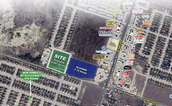 Pictures of Land property located at Old Copperas Cove Rd, Killeen, TX 76549 for sales - image #1