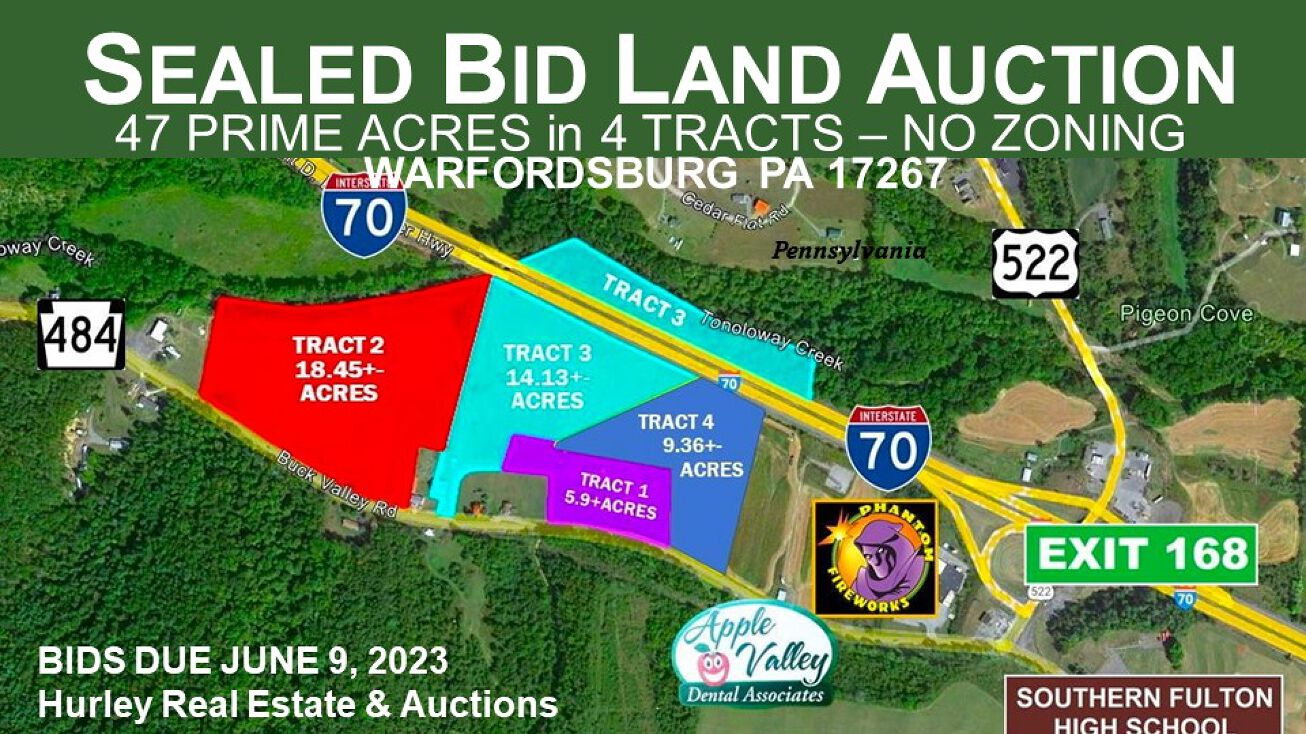 12327 Buck Valley Rd, Warfordsburg, PA 17267 Land for Sale AUCTION