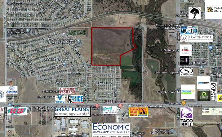 Pictures of Land property located at SW K Avenue & 42nd St, Lawton, OK 73505 for sales - image #1