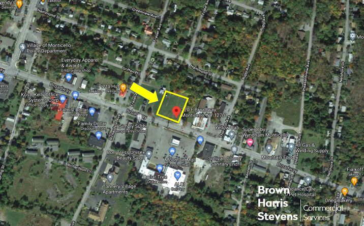 Pictures of Land property located at 320 E Broadway, Monticello, NY 12701 for sales - image #1