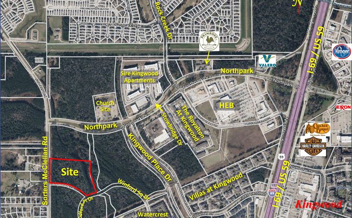 Pictures of Land property located at Sorters McClellan Rd @ Future Woodford Pl Dr, Houston, TX 77339 for sales - image #1