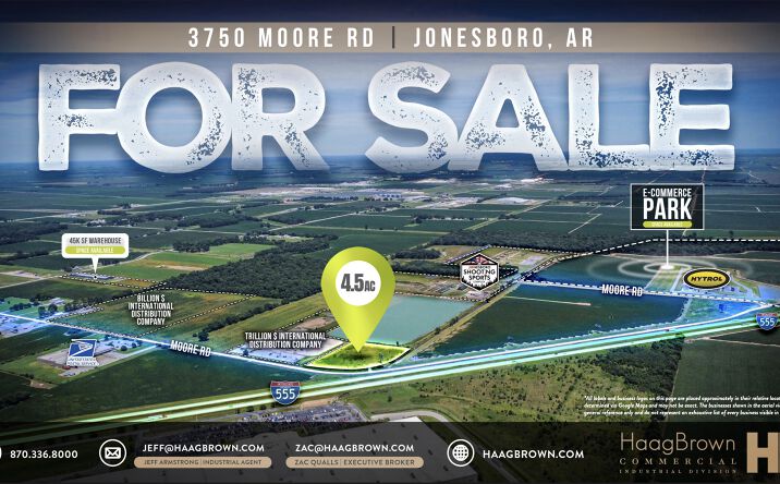 Pictures of Land property located at 3750 Moore Rd, Jonesboro, AR 72401 for sales - image #1