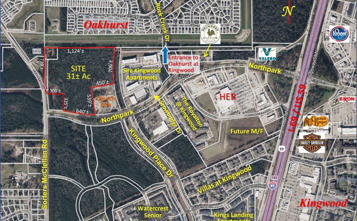 Pictures of Land property located at Northpark Dr @ Sorters McClellan Rd, Houston, TX 77339 for sales - image #1