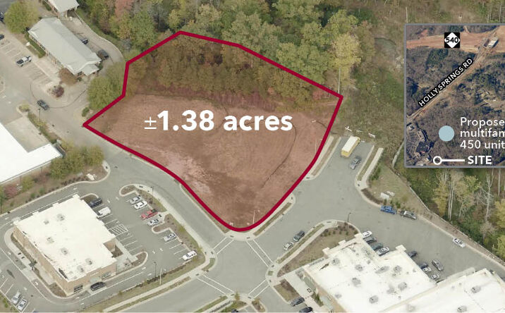 Pictures of Land property located at 201 Matthews Drive, Holly Springs, NC 27540 for sales - image #1