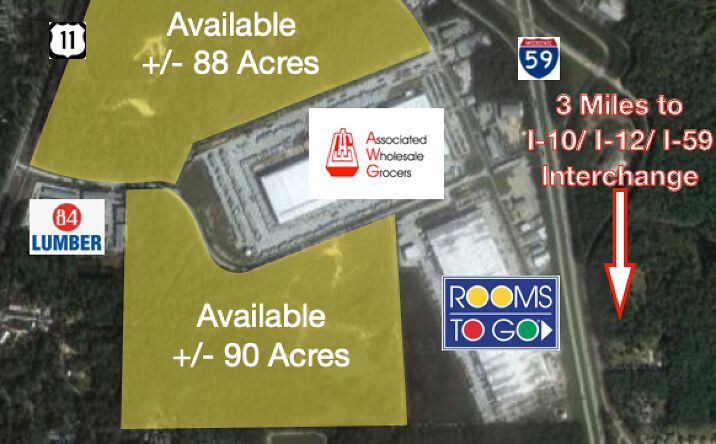 Pictures of Land property located at 63076 Interstate 59, Pearl River, LA 70452 for sales - image #1