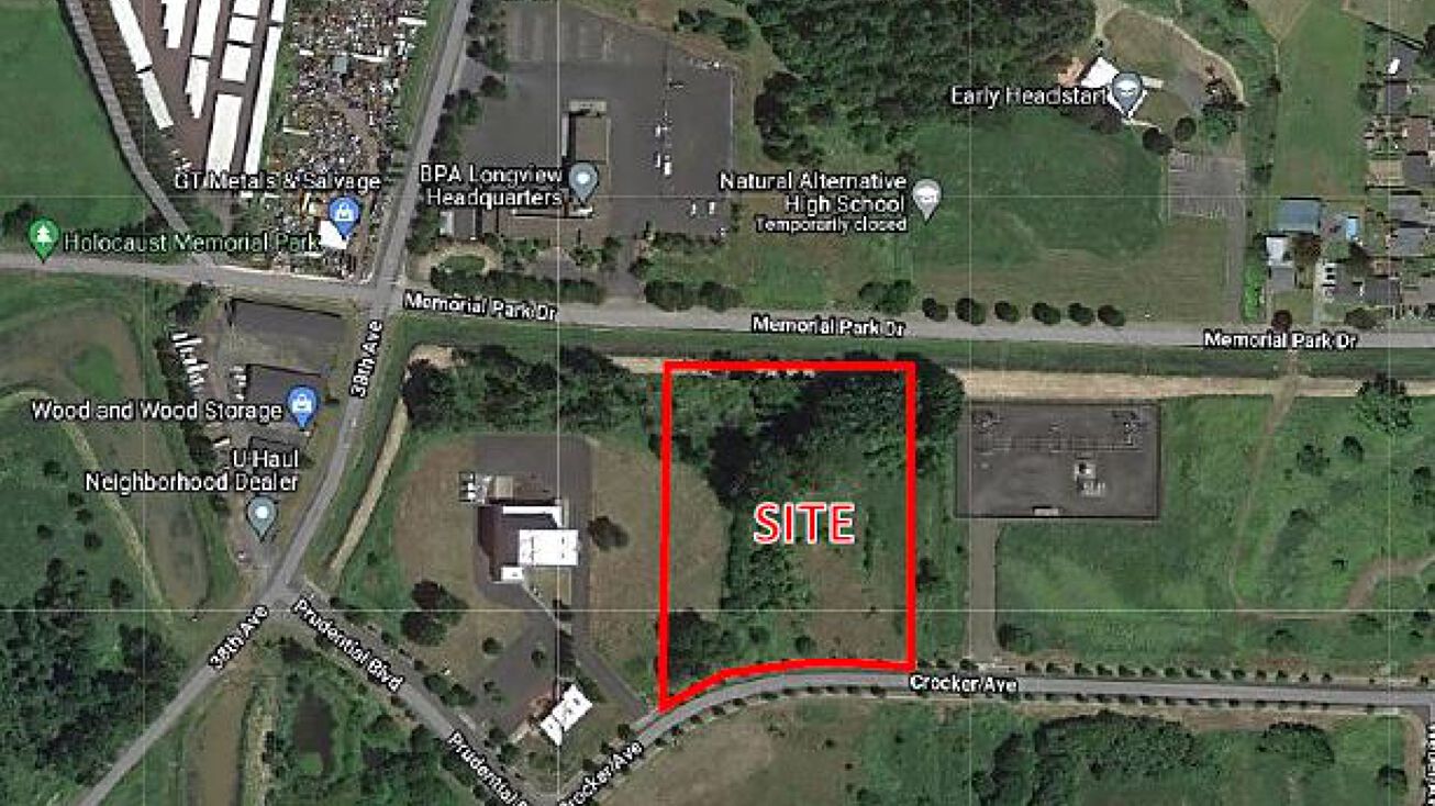 3600 Crocker Ave, Longview, WA 98632 Land for Sale 4.24 Acres Zoned