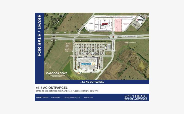 Pictures of Land property located at SR-80 & Ben Moore Dr, Labelle, FL, LaBelle, FL 33935 for sales - image #1