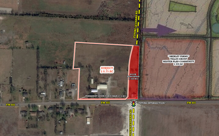 Pictures of Land property located at 923 E FM 455, Anna, TX 75409 for sales - image #1