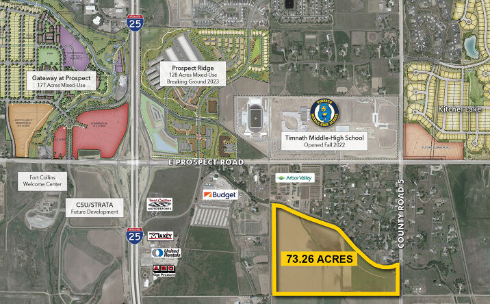 Pictures of Land property located at East Prospect Road & South County Road 5, Fort Collins, CO 80525 for sales - image #1