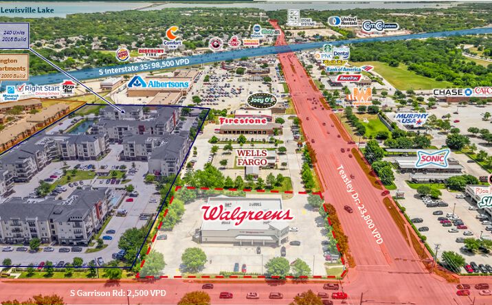 Pictures of Retail property located at 4001 FM2181, Corinth, TX 76210 for comps - image #1