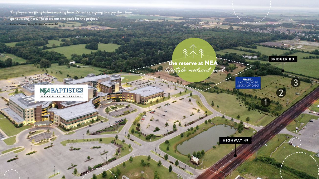 4916 Medical Blvd, Jonesboro, AR 72405 Land for Sale Reserve At NEA