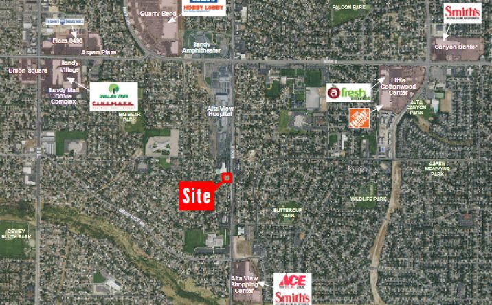 Pictures of Land property located at 9880 1300 E, Sandy, UT 84094 for comps - image #1