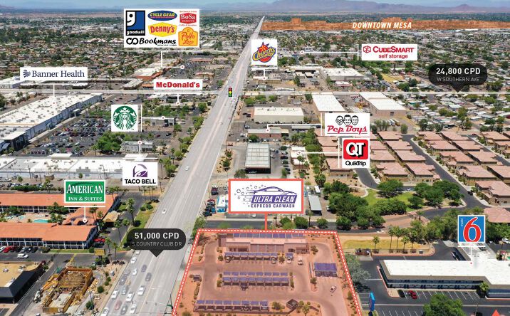 Pictures of Special Purpose property located at 1411 S Country Club Dr, Mesa, AZ 85210 for comps - image #1