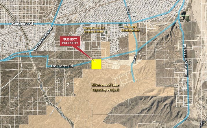 Pictures of Land property located at Las Flores, Hesperia, CA 92345 for sales - image #1