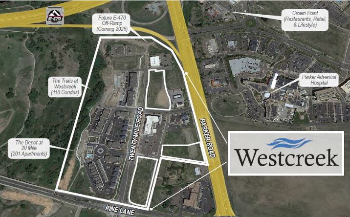 Pictures of Retail, Land property located at SWC of E-470 & Parker Road Parcel 1 - Combined Lots 1 & 2, Parker, CO 80134 for sales - image #1