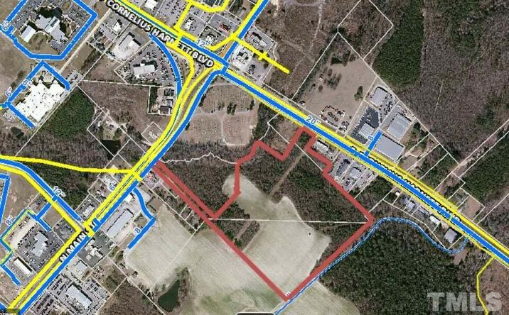Pictures of Land property located at 214 E Cornelius Harnett Blvd, Lillington, NC 27546 for sales - image #1