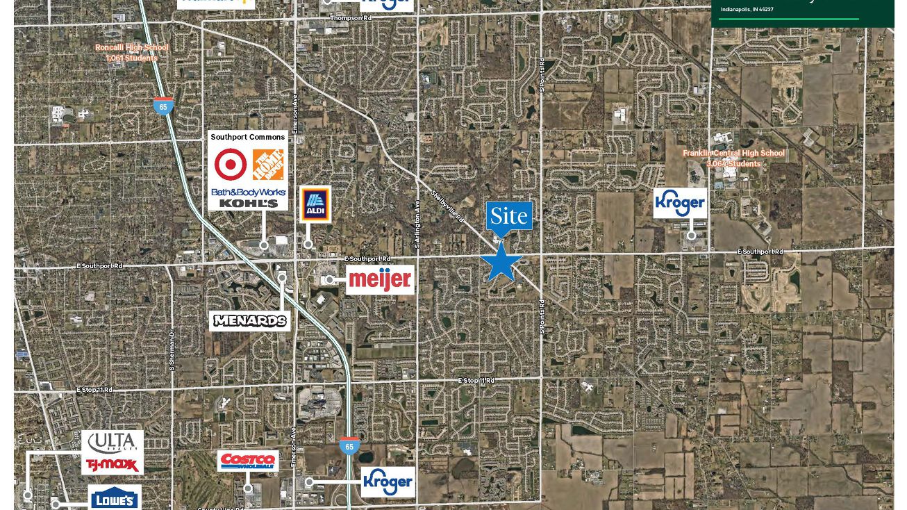 6711 Shelbyville Rd, Indianapolis, IN 46237 Land for Sale 6711